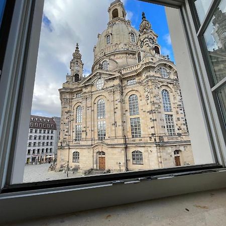 Gemuetliches Apartment Mit Blick Zur Frauenkirche Dresden Luaran gambar